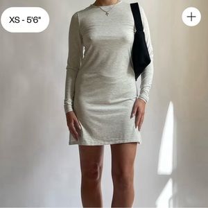 djerf ave daily long sleeve dress